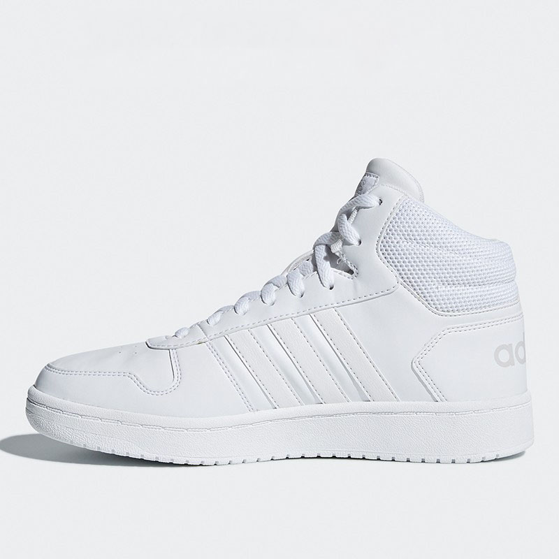 Adidas/阿迪达斯 新款NEO HOOPS 2.0 MID 男女运动休闲板鞋B42099 - 图3