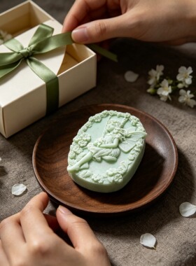 花仙子秋千手工皂模具肥皂冷制母乳皂精油皂DIY伴手礼香皂模具