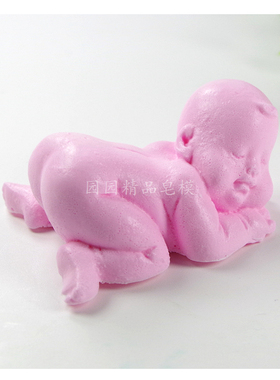 diy烘焙硅胶巧克力蛋糕翻糖果冻冰淇淋绿豆糕模具娃娃手办模具