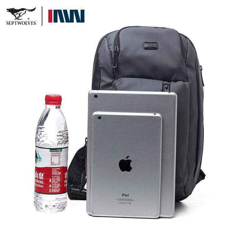 七匹狼男士斜挎包2026新款胸包防水面料时尚大容量多功能休闲背包,淘宝优惠券,粉丝福利购,淘宝优惠卷