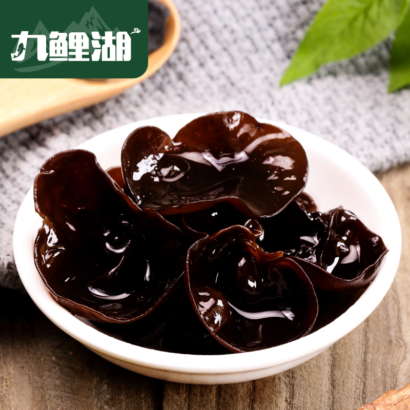 九鲤湖旗舰店九鲤湖 香菇木耳组合 南北货干香菇240g+细木耳240g2