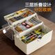 Hardware tool storage box portable multi-function