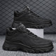 Black wear-resistant work shoes for men mountaineering sports protective shoes
