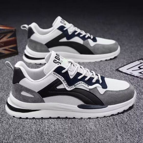 Men's shoes 2026 new sports shoes summer versatile casual shoes men's trendy sneakers teenagers low-top running shoes
