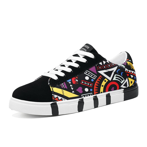 Men's canvas shoes are casual, versatile, breathable and comfortable