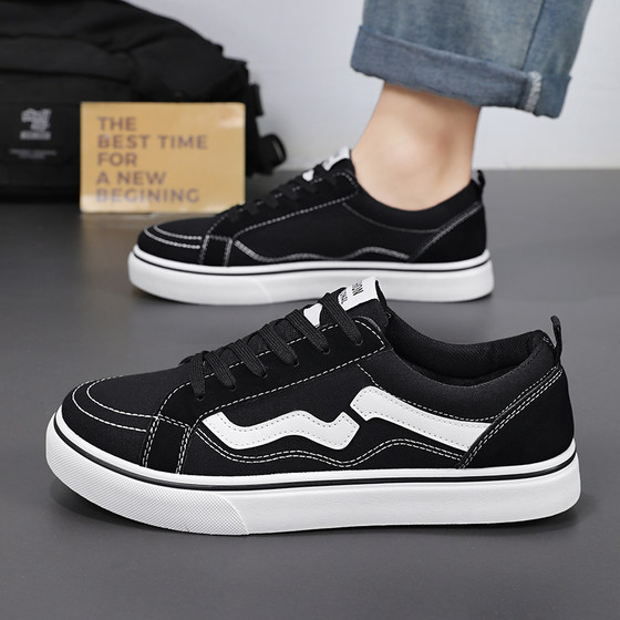 Classic canvas shoes for men and teenagers trendy sports sneakers