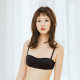 Women's gathered bra invisible bra without steel rings