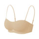 Liquid foundation traceless invisible women's underwear summer chest thin shoulder straps removable breathable non-slip straps beautiful back