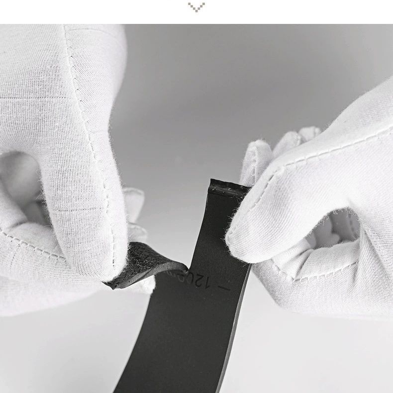 男士皮带不带头平滑扣针扣板扣打孔皮条皮带航空无头皮带打孔孔口