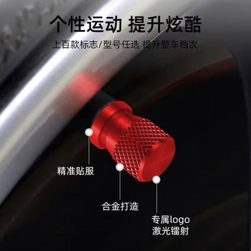 适用铃木US125 UU UY踏板摩托车轮胎气门嘴帽金属创意气嘴帽配饰 - 图2