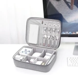 Цифровая сумка-органайзер с аксессуарами, USB-флеш-накопитель, портативное зарядное устройство, вместительный и большой шнур питания, планшетный противоударный защитный чехол
