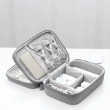 Цифровая сумка-органайзер с аксессуарами, USB-флеш-накопитель, портативное зарядное устройство, вместительный и большой шнур питания, планшетный противоударный защитный чехол