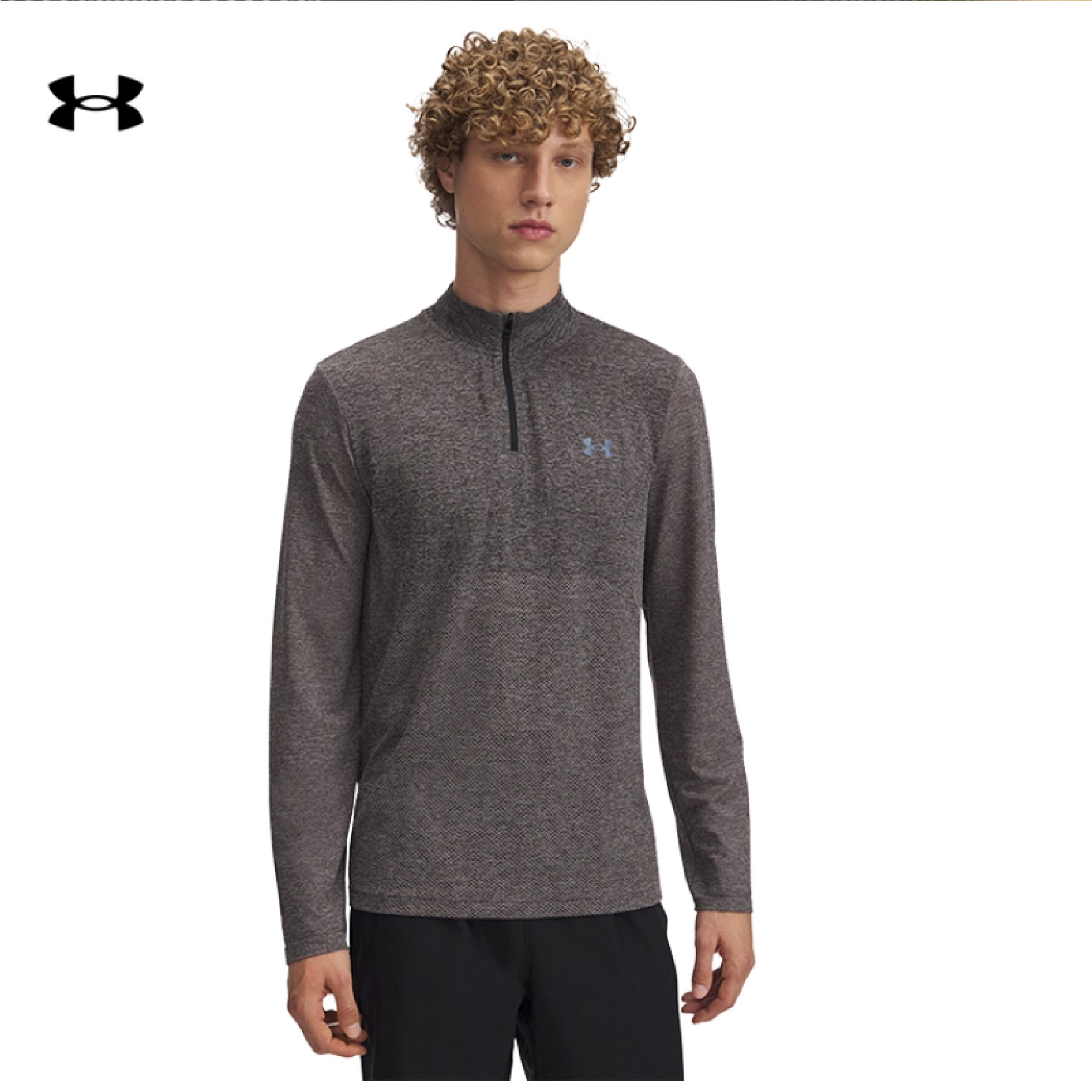 安德玛 UA Seamless Stride男子健身跑步运动长袖T恤1378168,淘宝优惠券,粉丝福利购,淘宝优惠卷