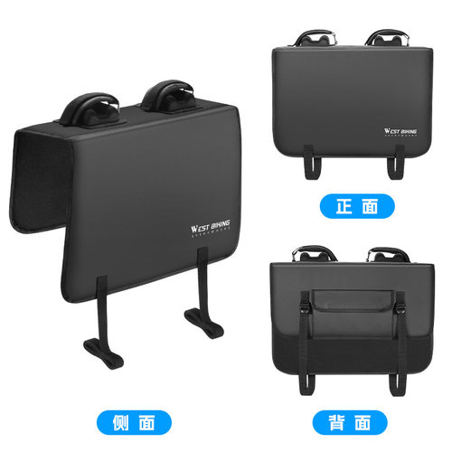 探野者皮卡车尾门自行车垫固定后挡板自行车罩保护垫自行车装备 - 图3