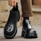 Chelsea boots men's winter business formal casual thick-soled leather shoes men's one-step British style heightening Martin boots