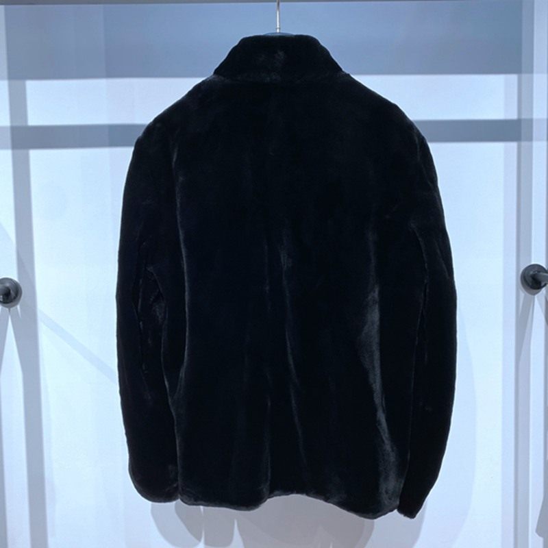 冬装 黑色立领拉链 双面穿 进口貂绒 保暖百搭 男士皮草裘皮 样衣,淘宝优惠券,粉丝福利购,淘宝优惠卷