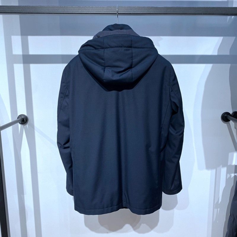 冬装 蓝色立领脱卸帽 小母貂脱卸内胆 轻奢 百搭 男士尼克服 样衣,淘宝优惠券,粉丝福利购,淘宝优惠卷