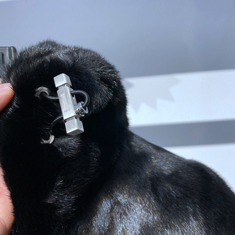 冬装 黑色连帽单排扣 公貂水貂 轻奢保暖 百搭 男士皮草裘皮 样衣,淘宝优惠券,粉丝福利购,淘宝优惠卷