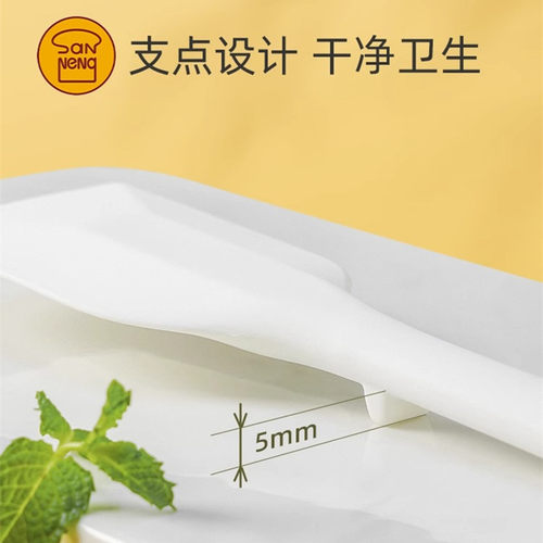 三能耐高热全硅胶软一体刮刀 SN4756 SN4755 大小号高温搅拌面糊 - 图1