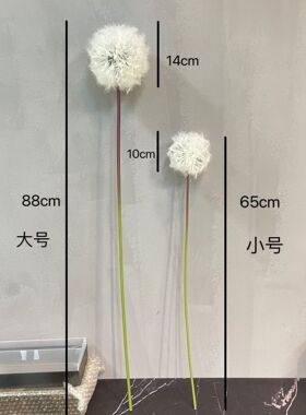仿真蒲公英道具橱窗造景装饰插花
