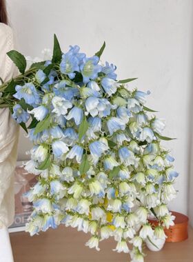 风铃花仿真垂吊植物仿生花艺造景