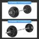 Full specifications of Austrian bar small hole barbell plates