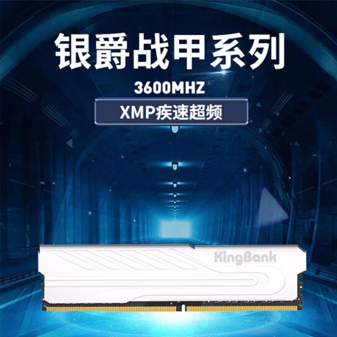 [618狂欢节]金百达ddr4内存条银爵3200hz2666hz 8g16g刃灯条3600 - 图1