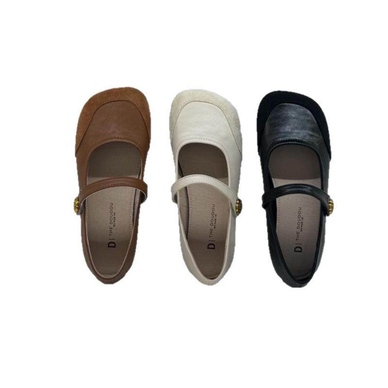 山茶花小单鞋新款软底芒果头百搭夏季女鞋豆豆鞋圆头显瘦玛丽珍鞋,淘宝优惠券,粉丝福利购,淘宝优惠卷