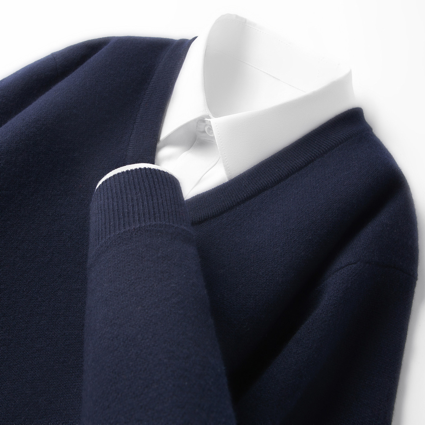 鄂尔多斯市100纯山羊绒衫男士V领毛衣加厚商务休闲中年针织羊毛衫,淘宝优惠券,粉丝福利购,淘宝优惠卷