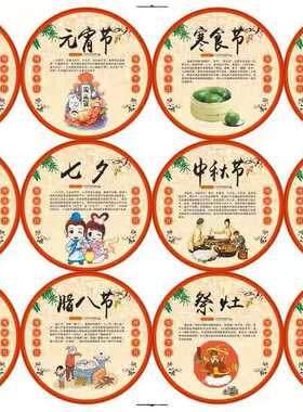 幼儿园新款装饰吊饰56传统节日