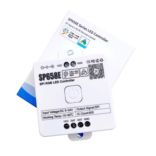 SP656单色657双色658幻彩659RGBW接入米家智能app蓝牙流水控制器 - 图2