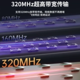 [Intel BE200 беспроводная сетевая карта] Ruine PCIe Three -Frequency 8774M настольный компьютер USB -карта Wi -Fi7 Беспроводная книжка Wireless Wi -Fi -приемник Внешний антенна Bluetooth 5.4