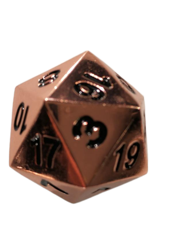 Sided Dice Fusion Metal Icosahedron Dice The Same Model Coc Running Group Dnd Dragon And Underground