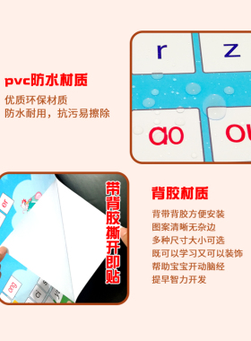 汉语早教儿童识字挂图