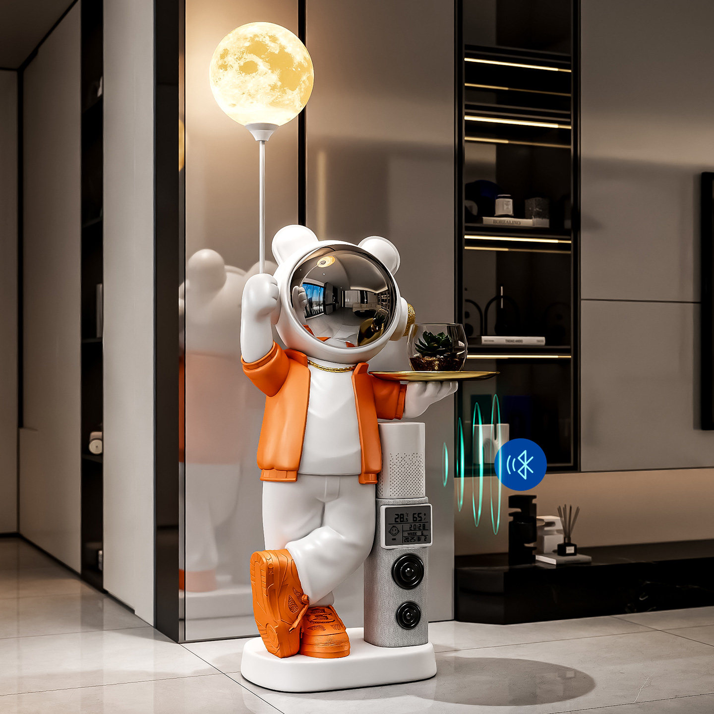 小爱同学宇航员太空人摆件音响高级感客厅电视柜大型落地卡通雕塑,淘宝优惠券,粉丝福利购,淘宝优惠卷