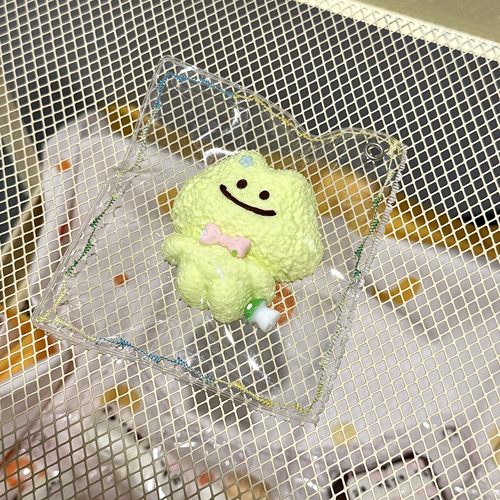 TiKi甜可小鼻嘎挂件硅胶捏捏厚奶干巴食品级解压玩具diy手工制作 - 图1