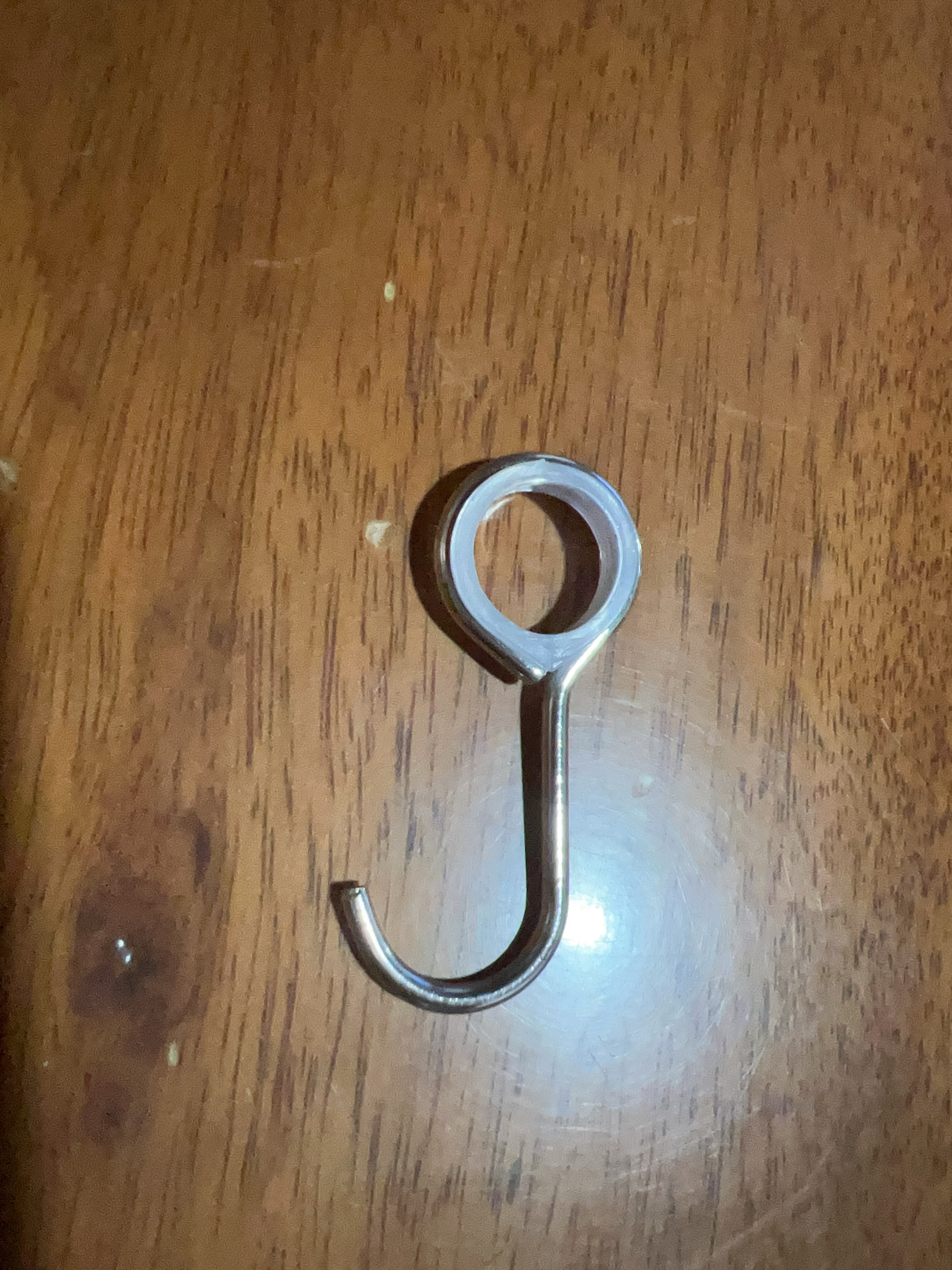 内径1.6厘米不锈钢圆管挂钩不锈钢挂钩可拆卸挂钩厨房挂钩 - 图2