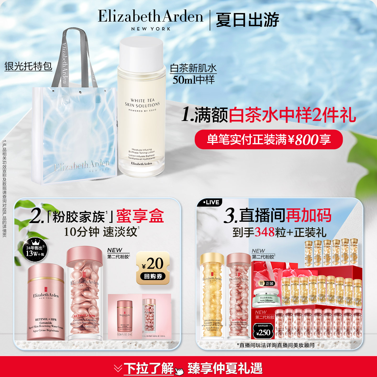 【情人节礼物】雅顿ACE眼霜 改善眼周 保湿抗皱 紧致A醇眼霜