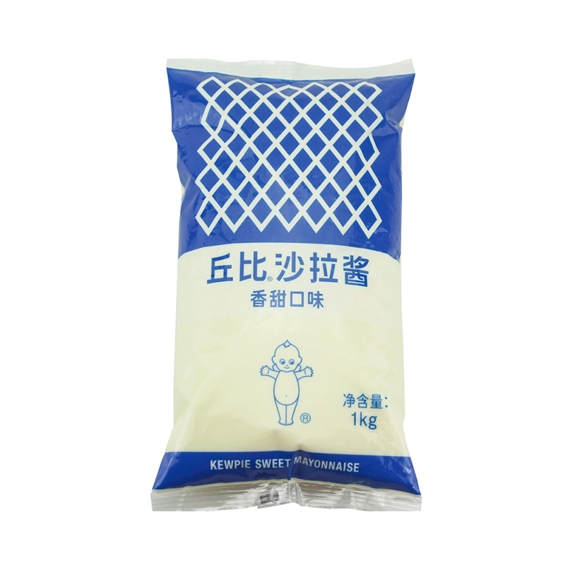 丘比沙拉酱香甜味烘焙水果蔬菜色拉 特寿司专用材料沙拉汁1kg商用
