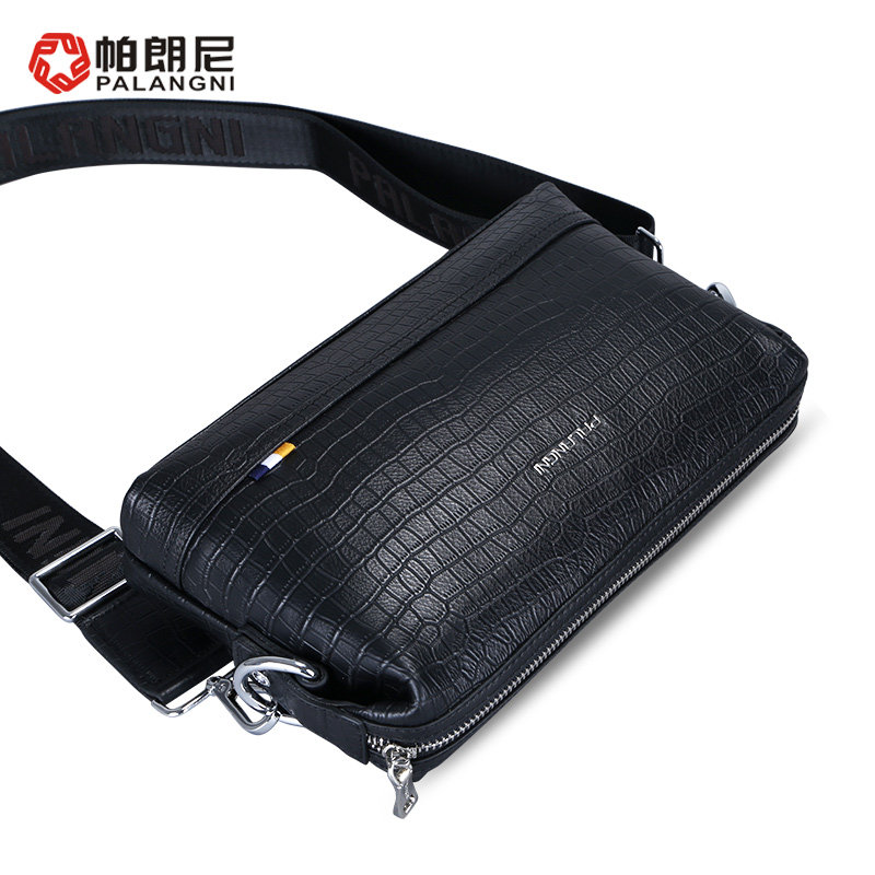 帕朗尼手拿包男士单肩男包斜挎包包 帕朗尼箱包男士包袋