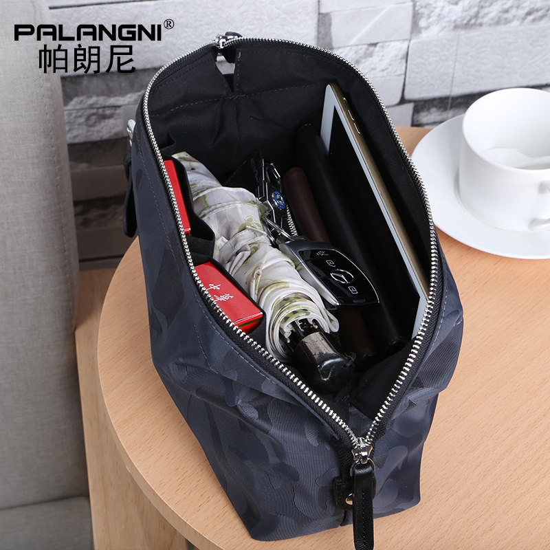 帕朗尼男手拿包2022新款大容量女包 帕朗尼箱包男士包袋