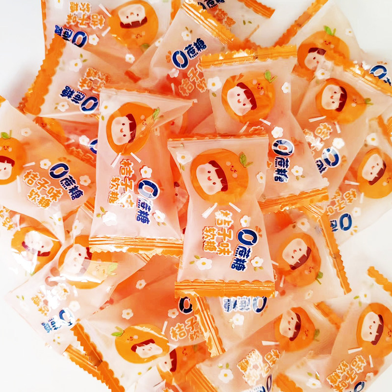京特零0蔗糖大虾酥玉米软糖桔子橘子软糖健康老人怀旧经典喜糖,淘宝优惠券,粉丝福利购,淘宝优惠卷