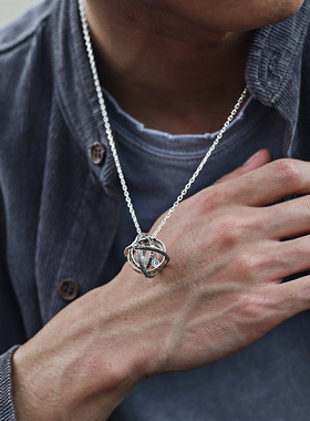 变形天文球戒指男潮流