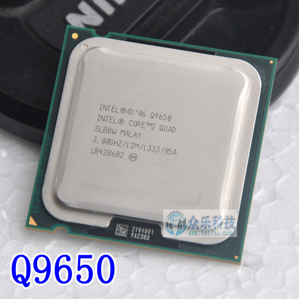 Intel酷睿2四核Q9650 Q9550 Q9500 Q9450 CPU E0 正式版 775針