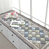 Korean style pure cotton thickened bay window mat spliced cotton four seasons
