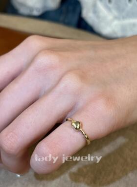 蕾迪［尾戒］极简风中古系列金色小众设计感气质时尚百搭尾戒指