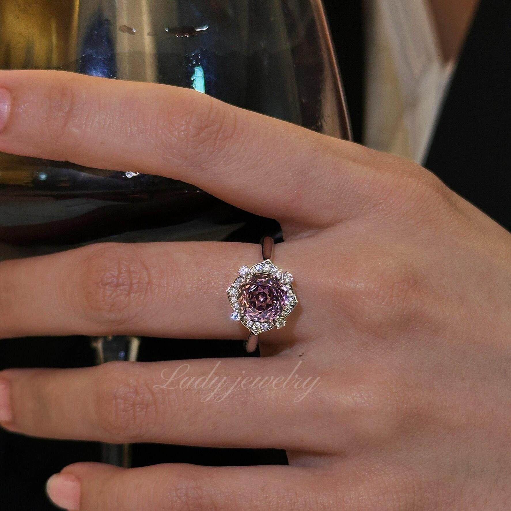 蕾迪［荆棘玫瑰］爆闪进口玫瑰切s925银轻奢气质百搭戒指项链耳钉,淘宝优惠券,粉丝福利购,淘宝优惠卷