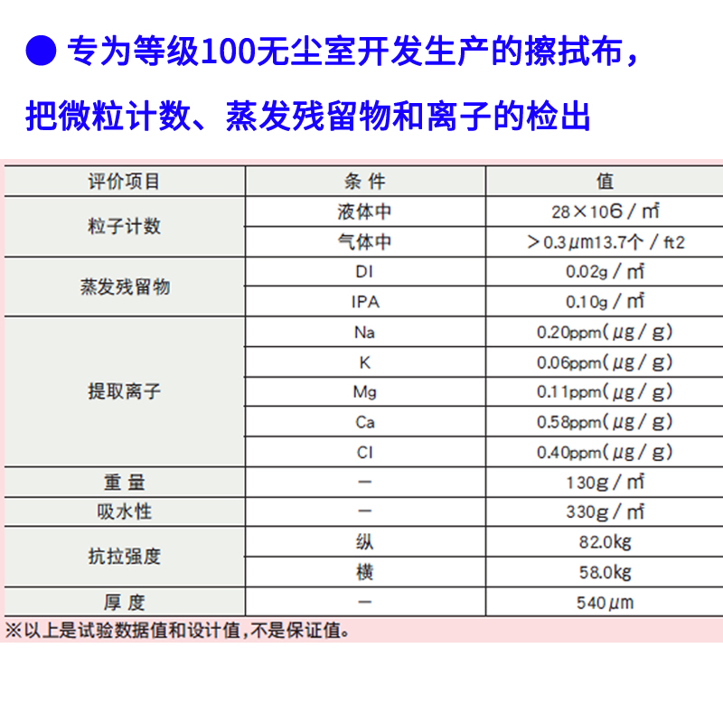 asone无尘室用擦拭布抹布PET聚酯等级100无尘室可用AS606 AS909-图0