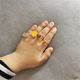 South Korea Dongdamen high -end children's alloy ring jewelry, fruit cartoon baby small ring children's day gift