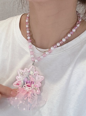 叶罗丽儿童串珠项链首饰品冰公主